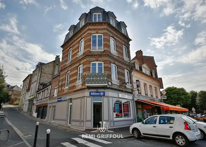 Apartment Le Vannier Private Garage Balcony 2 Guests Honfleur