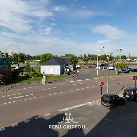 Le Vannier Private Garage Balcony 2 Guests * Honfleur